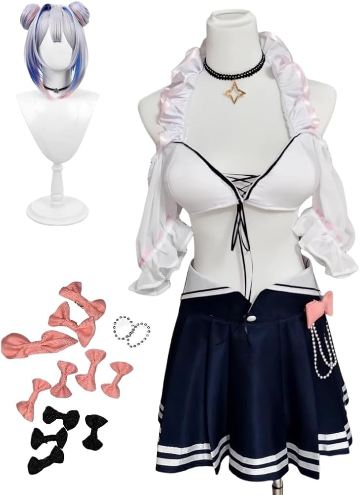 Amazon.co.jp: [ACQ] Z VTuber 天音かなた 水着 コスプレ衣装