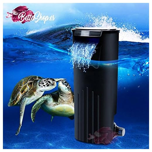 BETTASHOP.ES Filtro Interior para Acuario Especial Tortugas FILTROS Interno DE Acuario