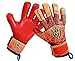 Keeperking Goalkeeper Gloves Kids, Boys, Youth, Adult, Men - Goalie Glove Latex Strong Grip palms with Removable Finger Spines Protection - Football Goalkeeping Glove for Training(Red, Size 7) Keeperking Goalkeeper Gloves Kids, Boys, Youth, Adult, Men - Goalie Glove Latex Strong Grip palms with Removable Finger Spines Protection - Football Goalkeeping Glove for Training(Red, Size 7)