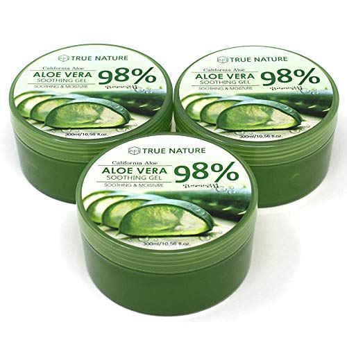 True Nature Soothing & Moisture Aloe Vera 98% (3 Pack)