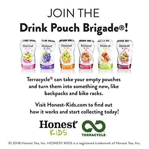 Honest Kids Super Fruit Punch Organic Fruit Juice Drink, 6.75 Fl Oz, 32 Pack #TOP4