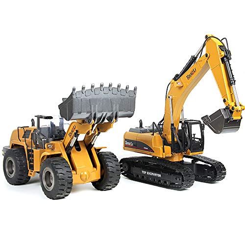 all metal rc excavator
