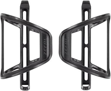ZEFAL Pulse S2 Set - 2 x Carbon Bottle Holder Bicycle Side - Gravel and MTB Bottle Holder Side Left and Right - Lightweight and Robust Drink Holder Bicycle - 28 g x 2
