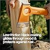 Fiskars X13 Ultralight Hiking Axe 13, Ultra-Sharp Forged Steel Blade for Efficient Chopping & Camping, 15% Lighter High-Visibility Orange FiberComp Handle Drives Tent Stakes, Sheath Included