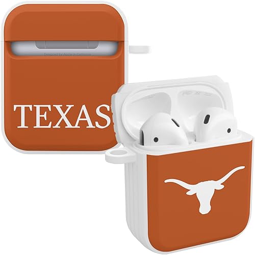Miniatura 32 de AFFINITY BANDS Texas Longhorns Camo HDX - Funda compatible con Apple AirPods Generaciones 1 y 2 Camouflaje,Champion Series,Clásico,Negro