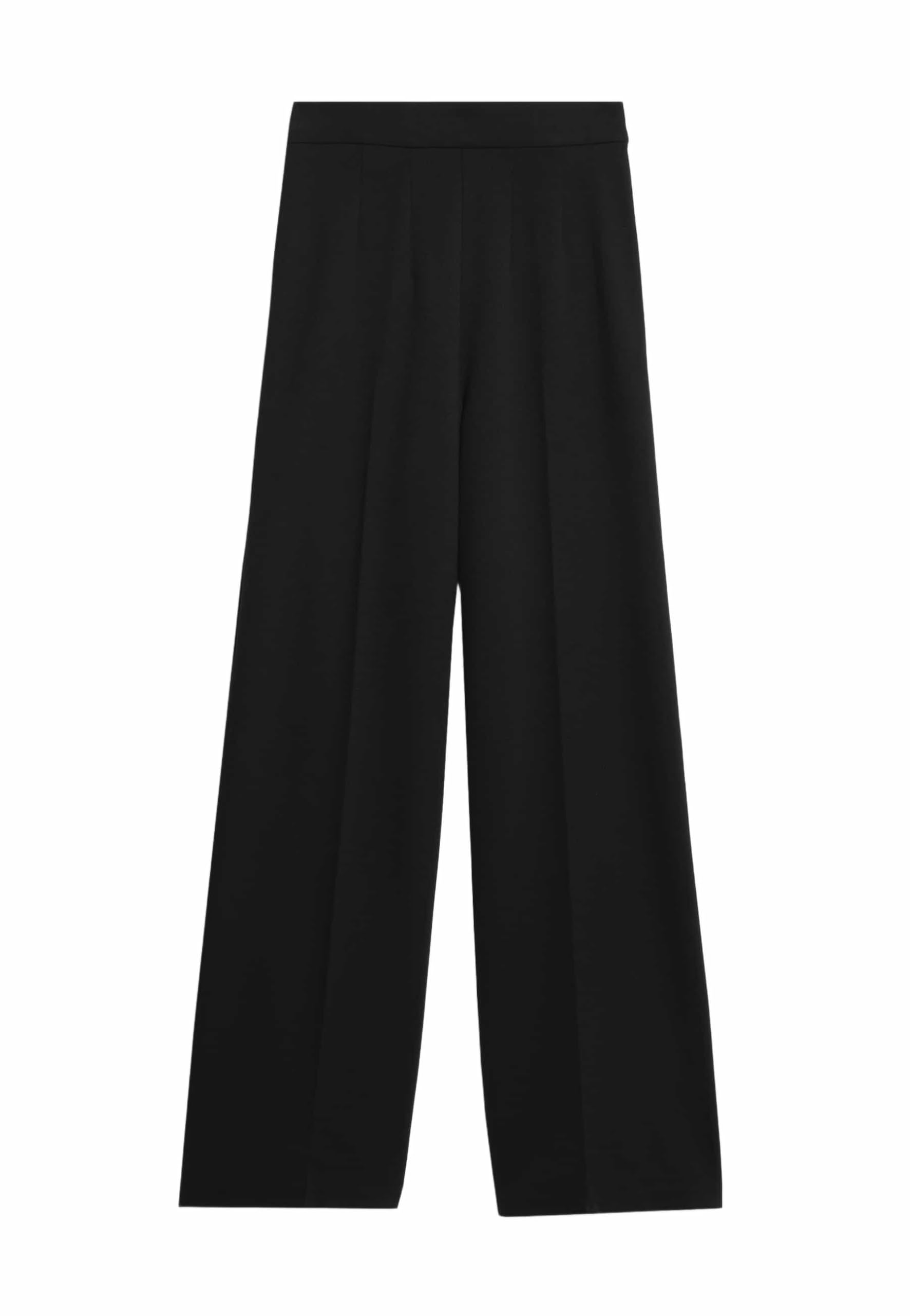 Marks & Spencer Damen Jersey Weite Hose mit Stretch – Elastische Taille