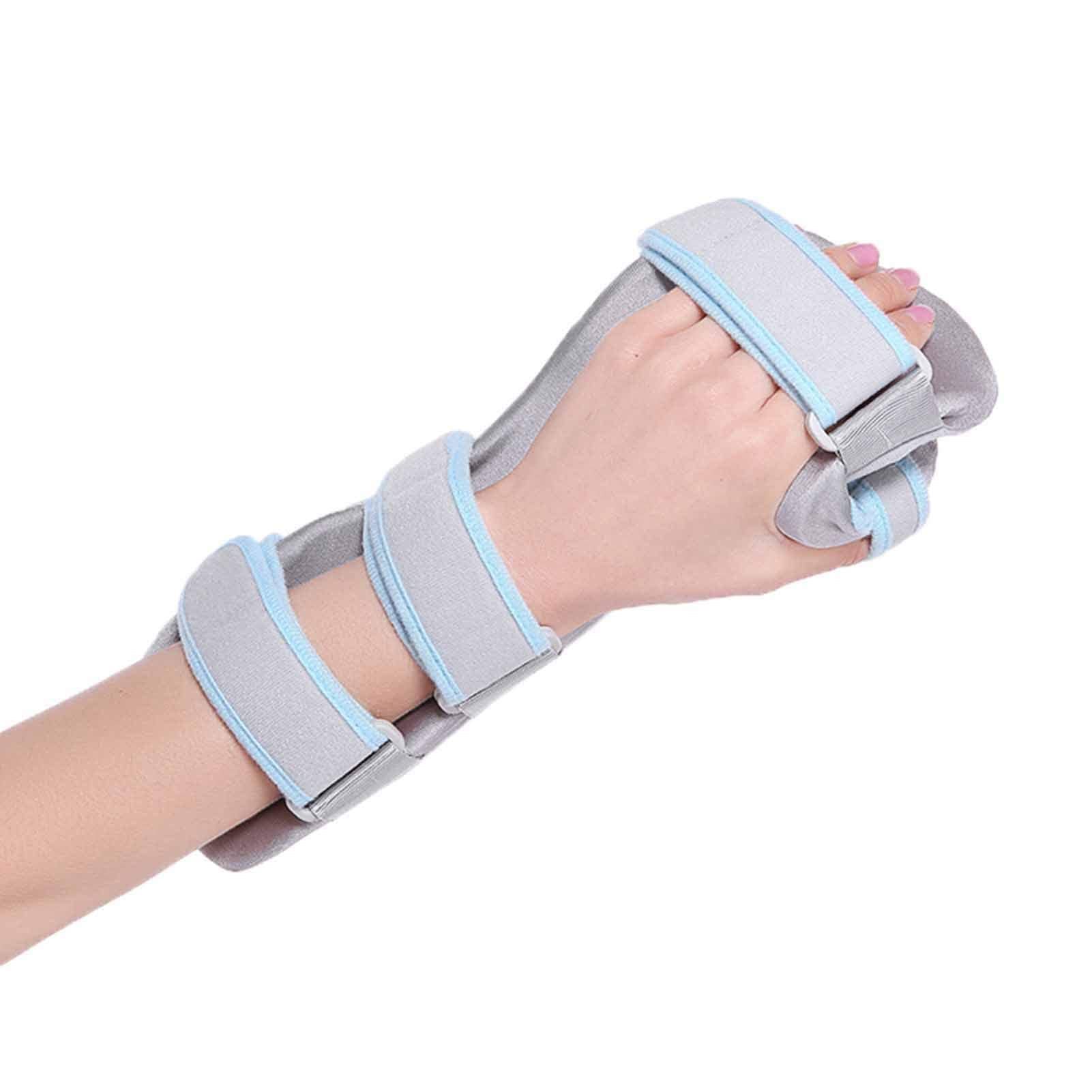 Ortesis De Rehabilitación para Dedos, Diapasón Ortopédico De Cojín para Dedos, Trazo Soporte De Férula De Mano Izquierda Dispositivo De Ortesis De Entrenamiento De Muñeca De Mano Izquierda