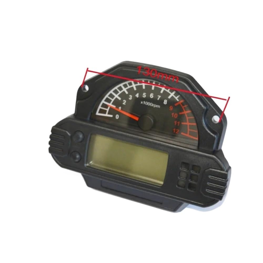 Compteur Kilométrique Double pour ZS250GY-3 RX3 250GY Moto Compteur de Vitesse odomètre capteur jauges Groupe tachymètre LED