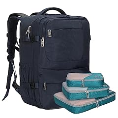 Navy With 3pcs Packing Cubes