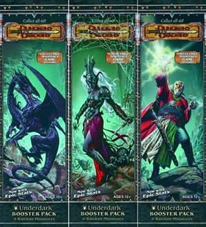 Paquete de refuerzo de juego de miniaturas de comercio de mazmorras y dragones Underdark