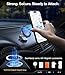 TORRAS for iPhone 15 Case Translucent Black | Strong Magnetic & Seamless Stand, Fit for MagSafe, Military-Grade Drop Protection, Sturdy Adjustable Built-in Kickstand, Slim Matte Finish