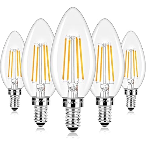 Brightever E12 4W LED Candelabra Bulbs Cover