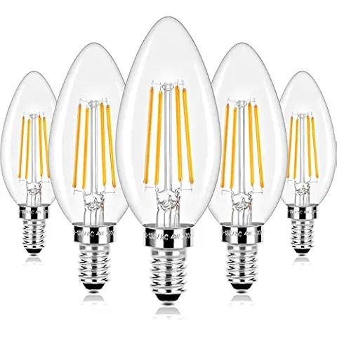 Brightever E12 4W LED Candelabra Bulbs Cover