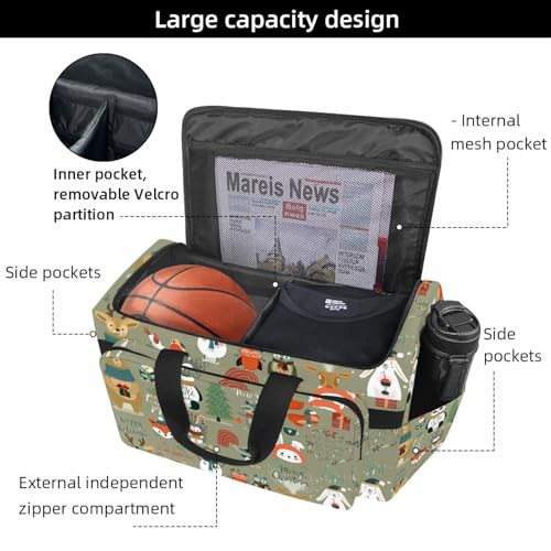Sac de sport avec organiseur intégré 30 L pour un rangement optimal