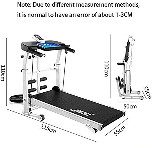 Laufband, Profi Mechanisches LCD Bildschirm Laufband, Mit Tablethalterung, Bis 150 Kg, Multifunktionalen Haushalts… – Bild 3