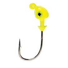 Strike King Flats Jig Head Fishing Lure, Premium Black Nickel Hook