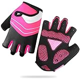 【GUANTES MUTIFUNCIONALES】 Los guantes cortos ciclismo protegen las palmas de las heridas y le ayudan a agarrar, ideales para ciclismo de montaña, ciclismo, gimnasios, motocicletas, fitness, senderismo y actividades al aire libre.