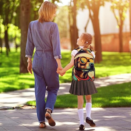 Sac à dos d'école multicolore original à offrir aux filles et garçons - 5