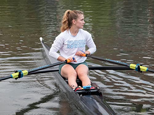 Eucatape Eucalyptus Infused Rowing Tape For Men & Women – Heals And Protects Hands From Blisters Cuts Dry Skin, Better Than Rowing Gloves For Strength & Grip Indoor Outdoor Sculling, Blue #TOP1