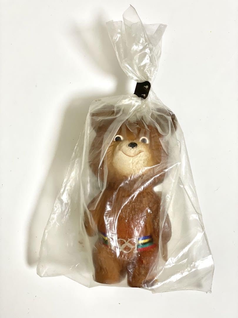 ✳︎ こぐまのミーシャ モスクワオリンピック 人形 ✳︎ チェブラーシカ 北欧雑貨 ✳︎ こぐまのミーシャ モスクワオリンピック 人形