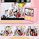 KinderKamera DigitalKamera Print Sofortbildkamera 1080P Videokamera Schwarzweiß Fotokamera (Rosa)