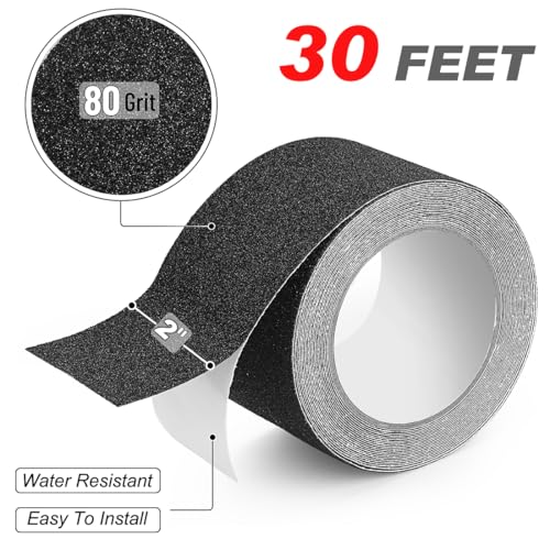 NUOOO Rutschfeste Klebebandstreifen 5cm x 10m