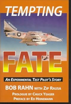 Hardcover Tempting Fate: An Experimental Test Pilot's Story Book