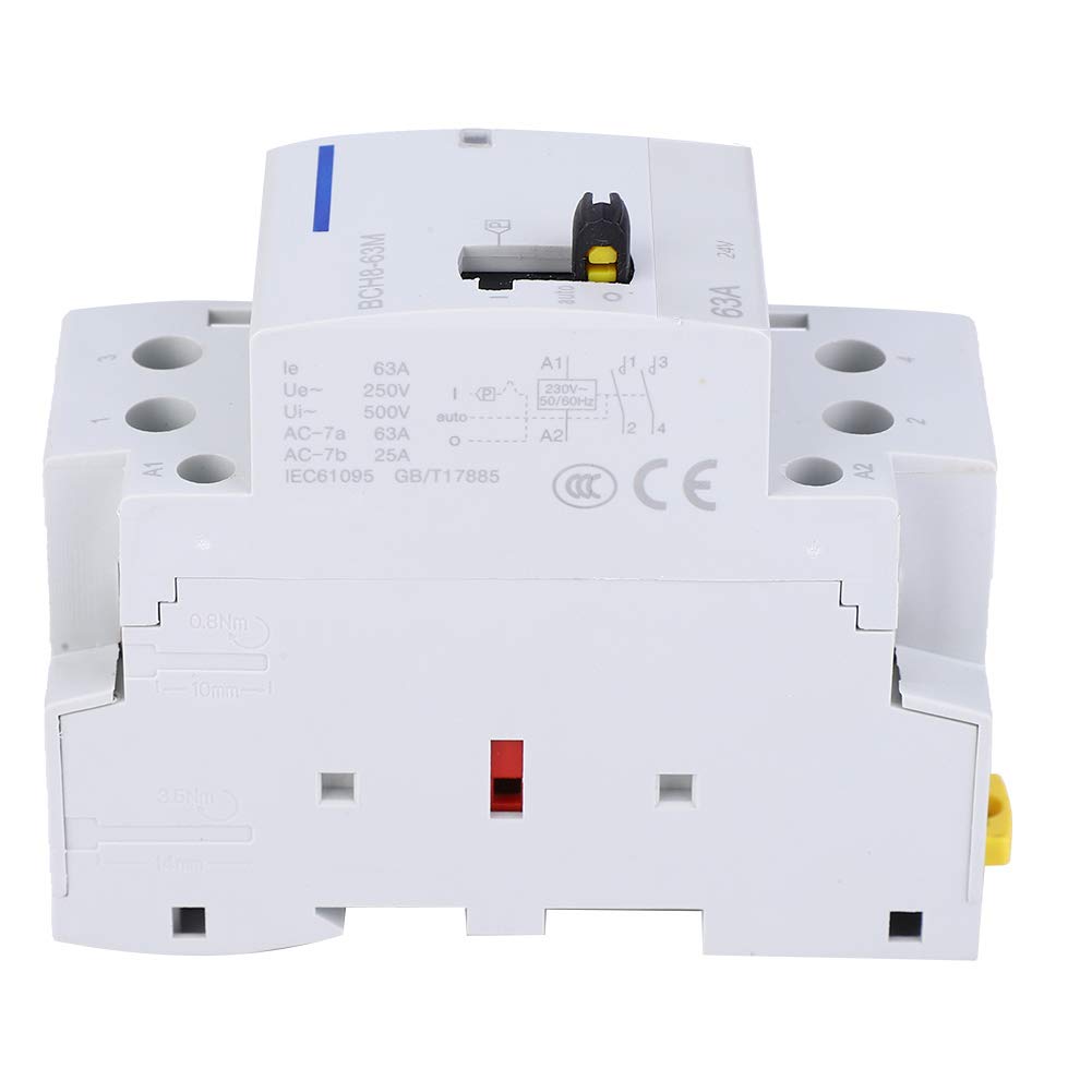 2NO DIN-Spoorac Huishouden Modulaire Schakelaar 2P 63A 220V 230V 50/60Hz GEEN NC 2NO DIN-Spoorac Huishouden Modulaire Schakelaar 2P 63A 220V 230V 50/60Hz GEEN NC