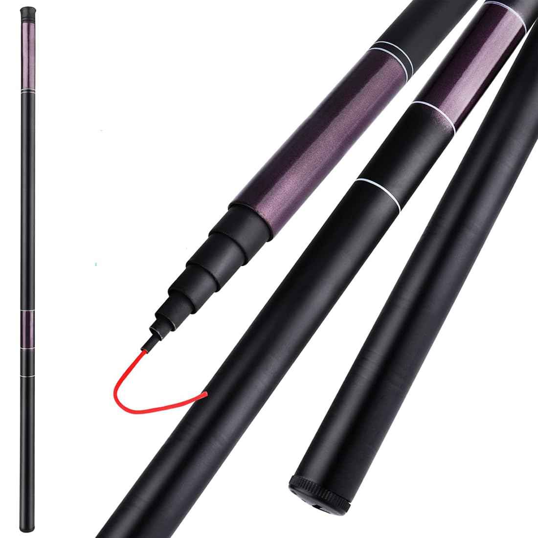 10FT Telescopic Fishing Rod – Lightweight Carbon Fiber Fly Pole with Non-Slip EVA Handle-picture-30
