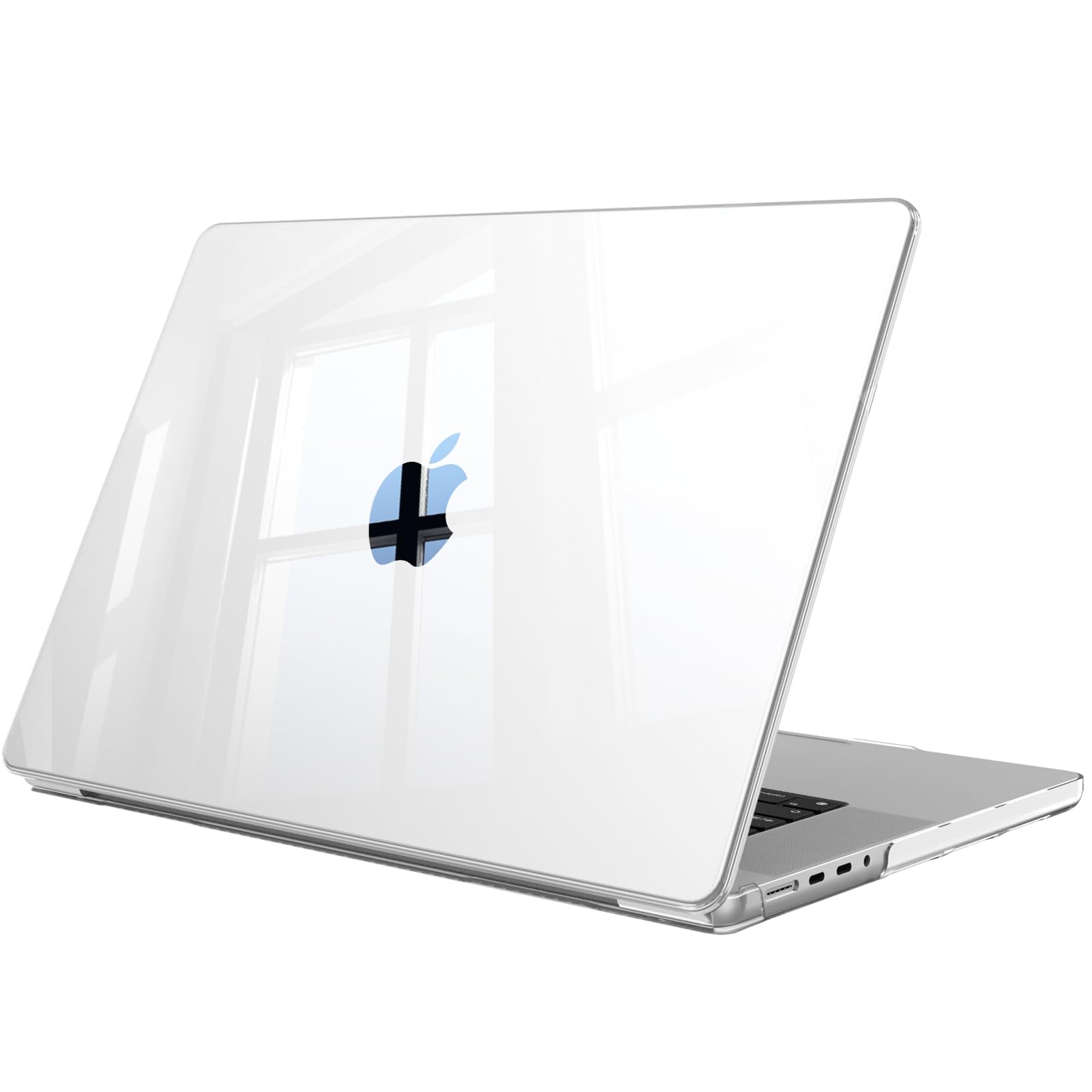 Fintie Hülle Kompatibel mit MacBook Air 13,6 Zoll M5 M4 M3 M2 (2026-2022) A3449 A3240 A3113 A2681, Ultradünne Hartschale Schutzhülle Snap Cover Kompatibel mit MacBook Air 13