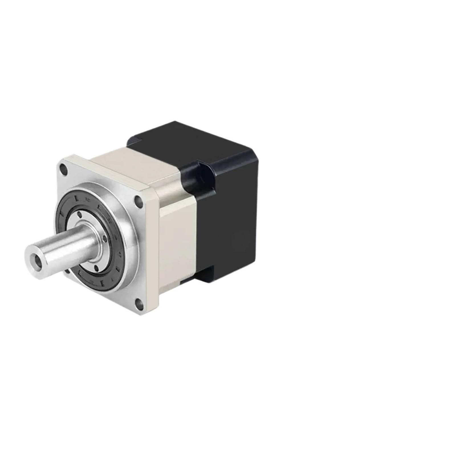 Helical Gear Reducer Gearbox for Nema 17 23 34 Stepper Motor Speed Reducer for 40 60 80 90 110 130 180mm Flange Servo Motor Speed Ratio 10 to 1(PLG090 14mm Input)
