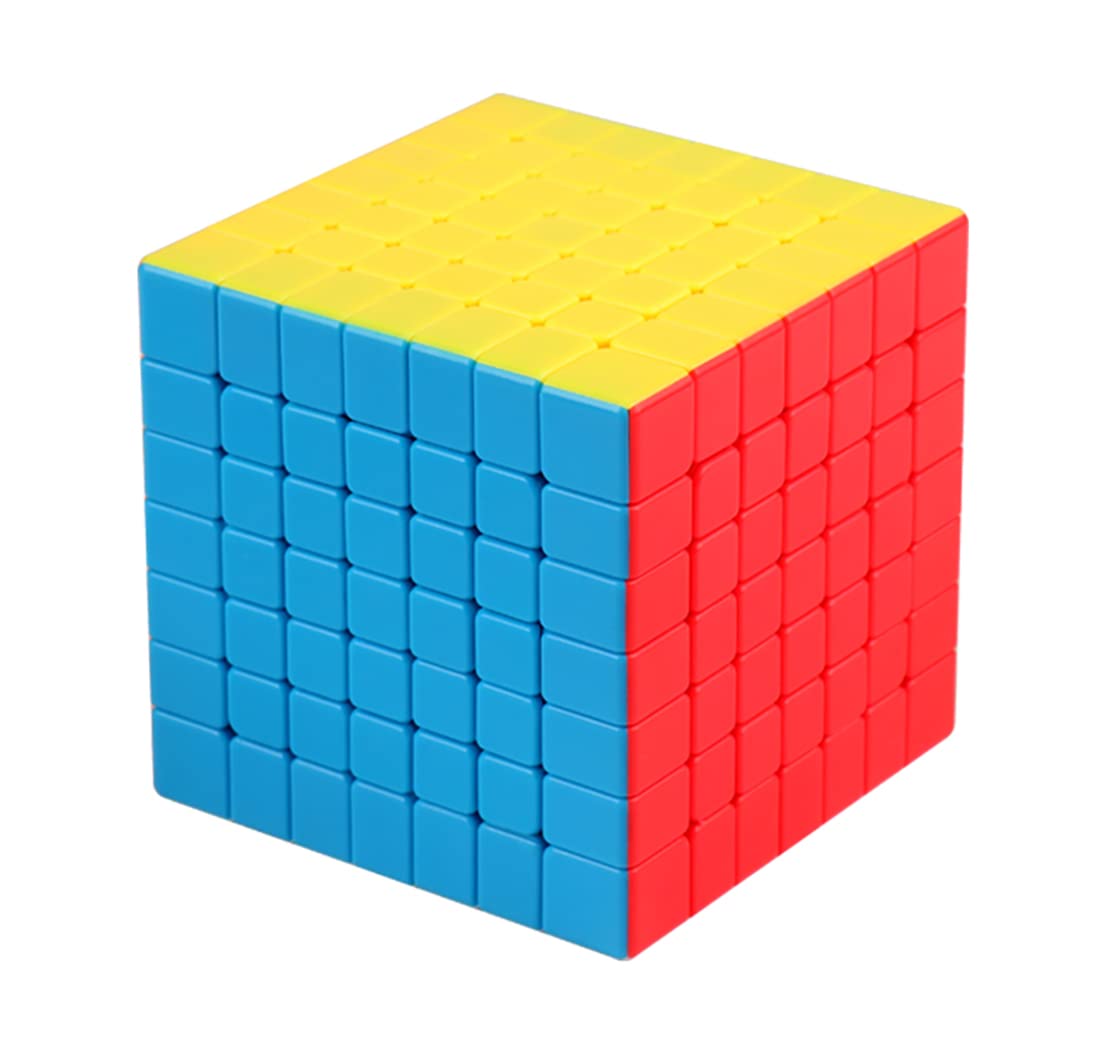 willkingMoyu Meilong Speed Cube 7x7 Stickerless MFJS Meilong 7x7 Puzzle Cube Education Toys Cubing Classroom Magic Cubes
