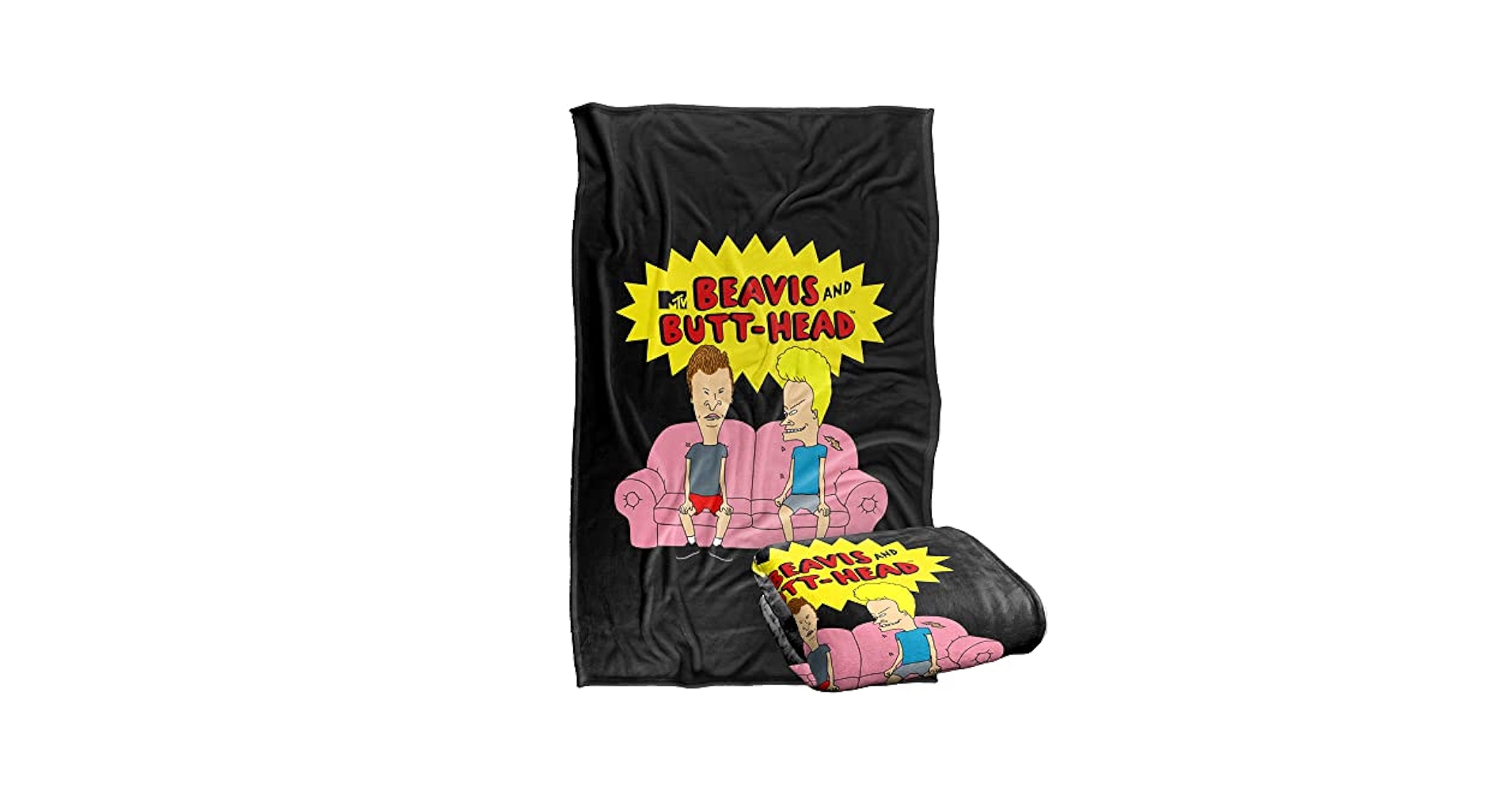 Beavis and Butt-Head フリースブランケット Beavis and Butt