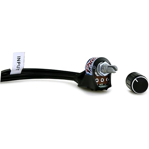 Flush Mount Level Control for Car Audio Amplifiers Universal Bass Knob Volume Gain Control