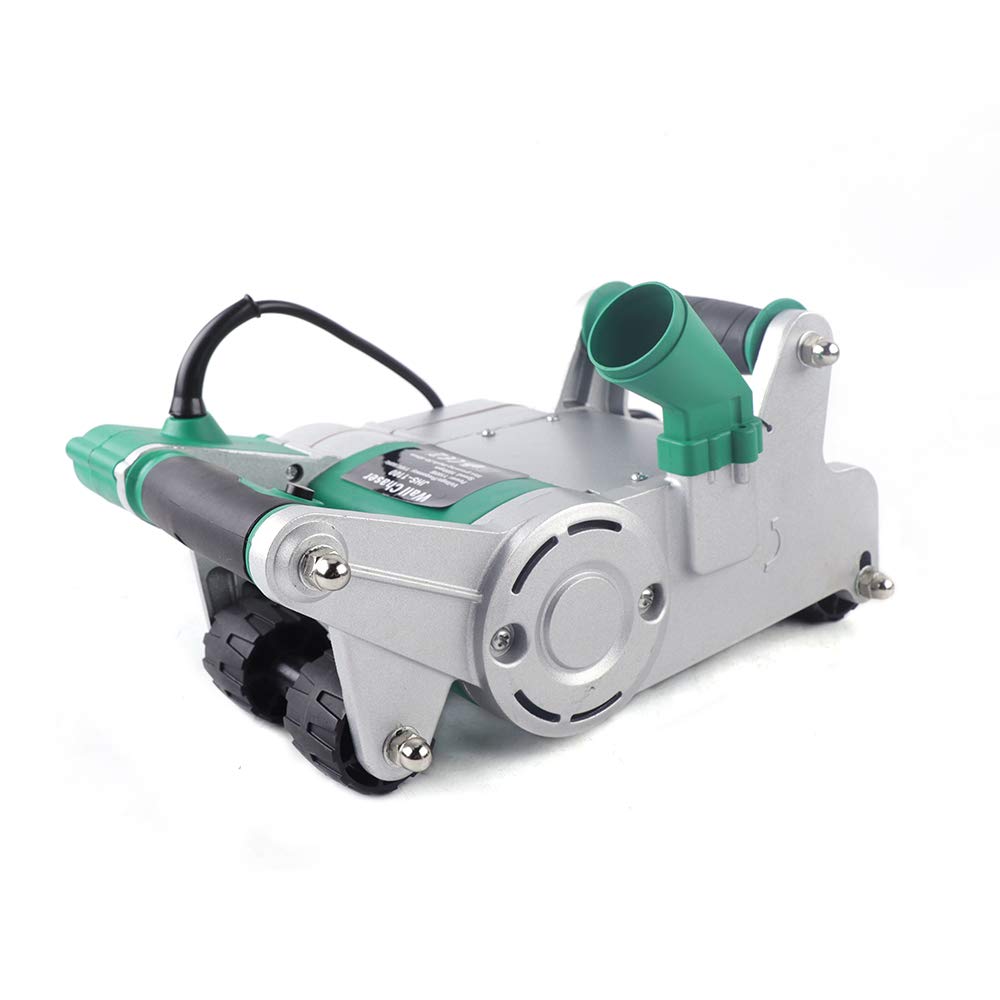 Fresa per scanalature e scanalatrice 1100W, fresa per muratura 2000 giri/min, profondità di lavorazione. Per una breve pausa, spegni semplicemente la luce da parete e fissala al muro