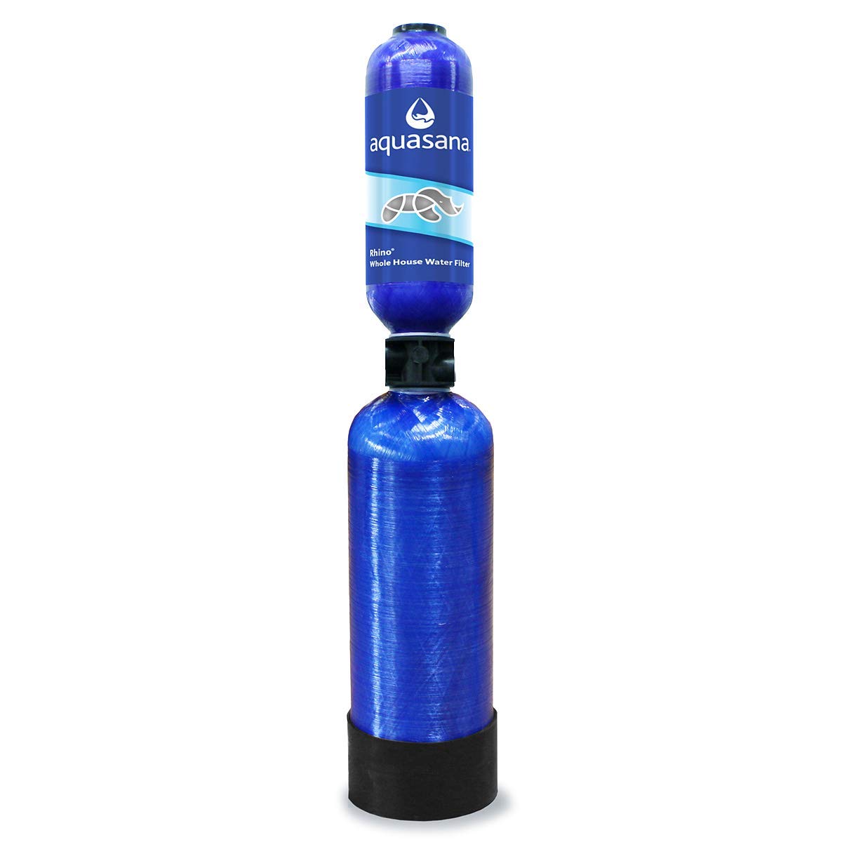 Aquasana Whole House Water Filter Replacement| 1,000,000 Gallons | Carbon & KDF Media | Reduces 97% Chlorine & Sediment | Rhino EQ-1000R Water Filter System