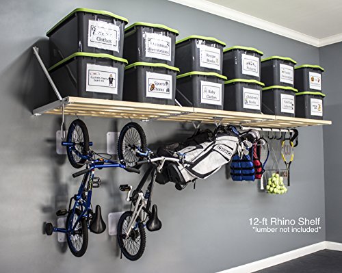 DIY Rhino Shelf Universal Garage Shelves (12 Foot Length, 33.5) - Thumbnail 5