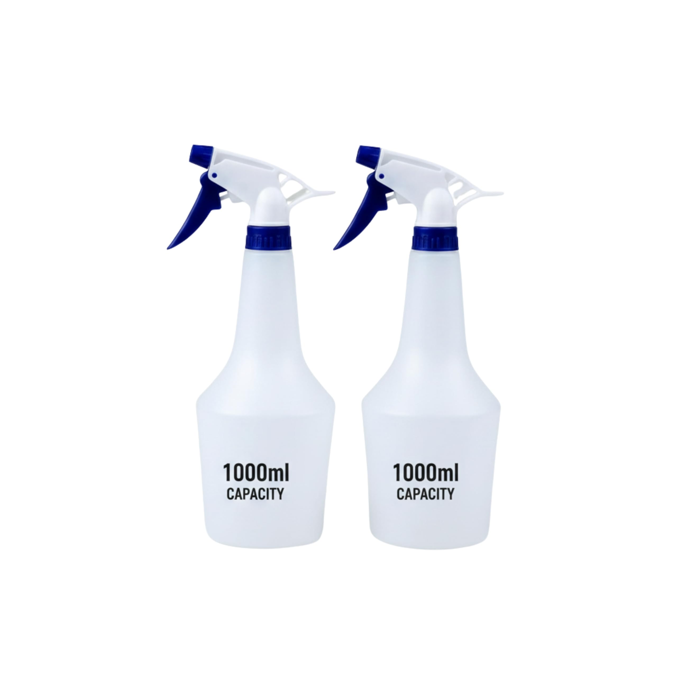 1000 ml Multipurpose Spray Bottle Pack of 2 | Durable Plastic Trigger Sprayer | Adjustable Nozzle for Plant Care, Household Cleaning, DIY Sanitizers & Car Detailing-image-39