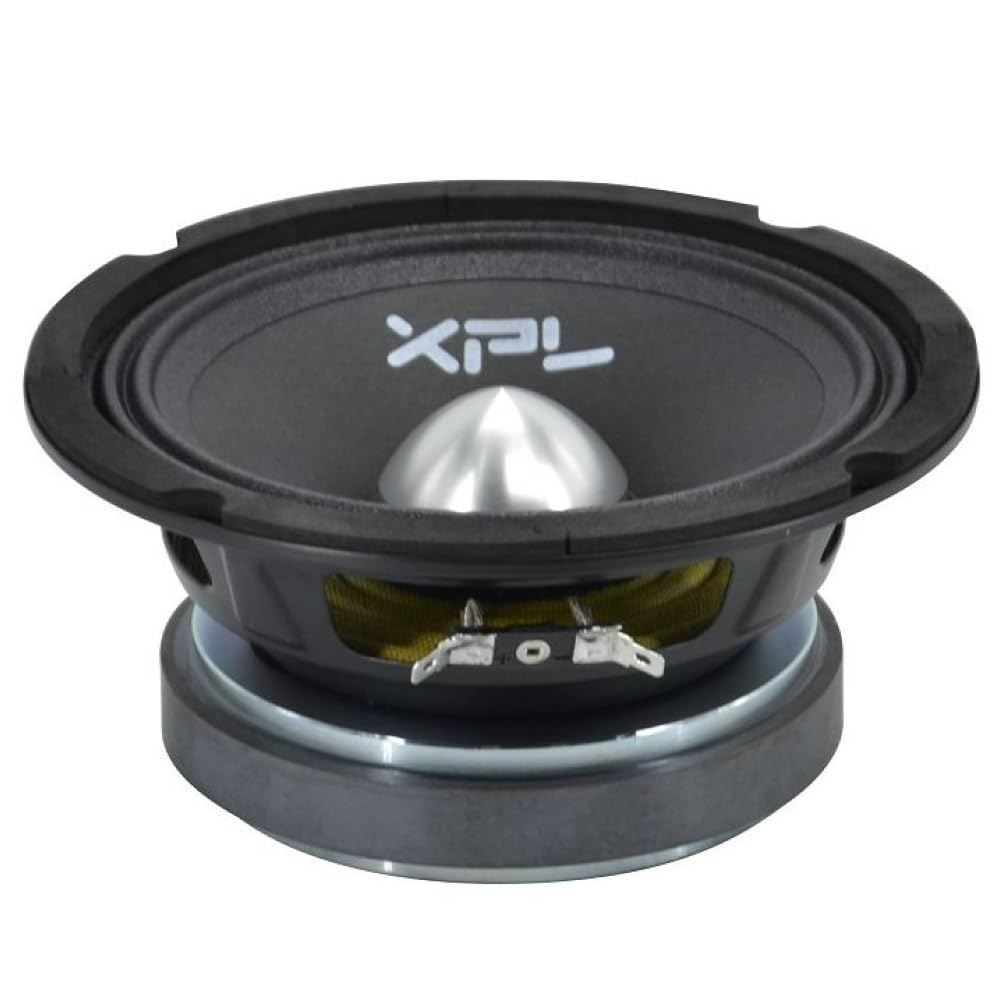 KIT SET PER XPL XM06-401 1 midwoofer altoparlante da 16,5 cm 165 mm 6,5" di diametro, 200 watt rms 400 watt max, impedenza 4 ohm, sensibilità 97 db, per auto, 1 pezzo