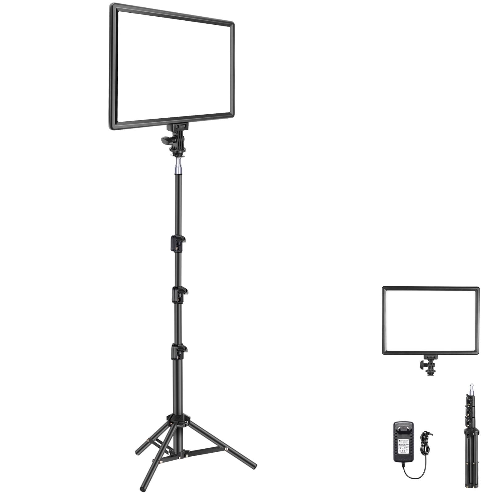 Kit Luz LED Video Estudio Trípode Luz Relleno Bicolor NEEWER NL-192AI 8