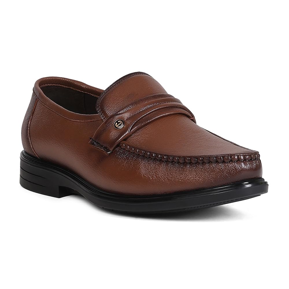 liberty Healers SCL-11 Black & Brown Formal Non Lacing Mocassin Shoes for Men-picture-43