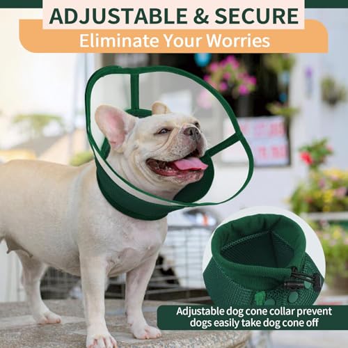 Image of Allroaring Dog Cone Collar, Soft Dog Cones for Medium Dogs After Surgery