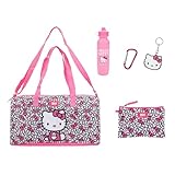 Hello Kitty Bows All-Over Print 5-Piece Duffel Bag Set