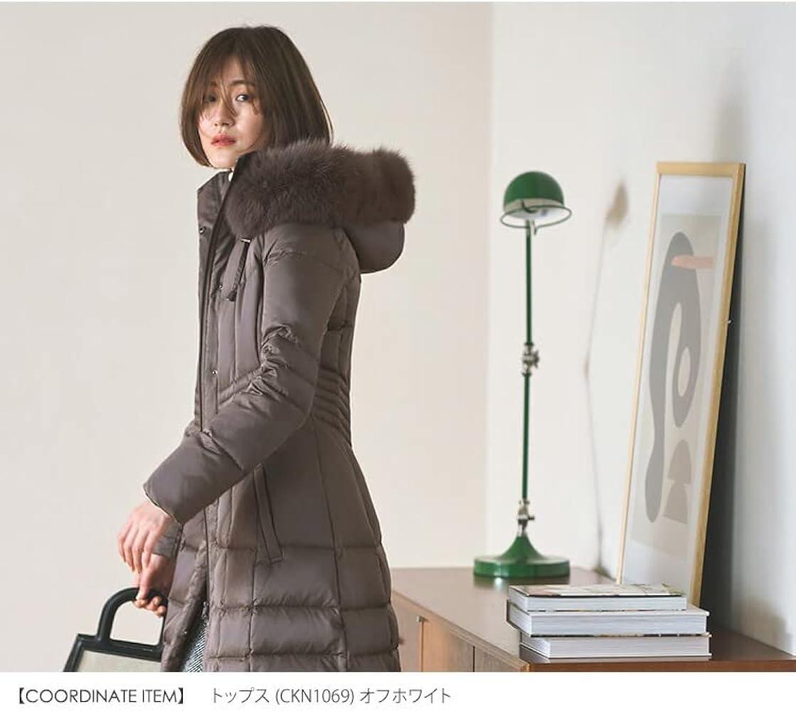 Amazon | [ルイ ルエ ブティック] 大人 仕様の極上本命 ダウン コート