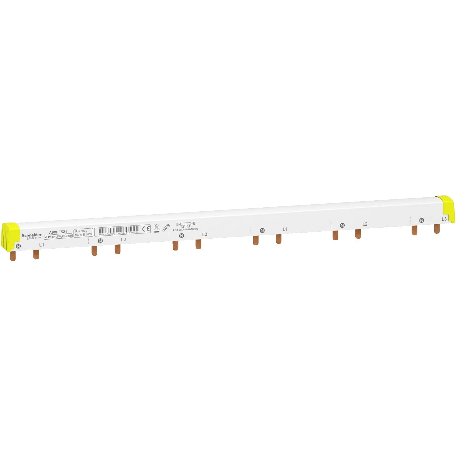 Peine N-L1 Vigi, N-L2, N-L3 27 para organizar el cableado del cuadro