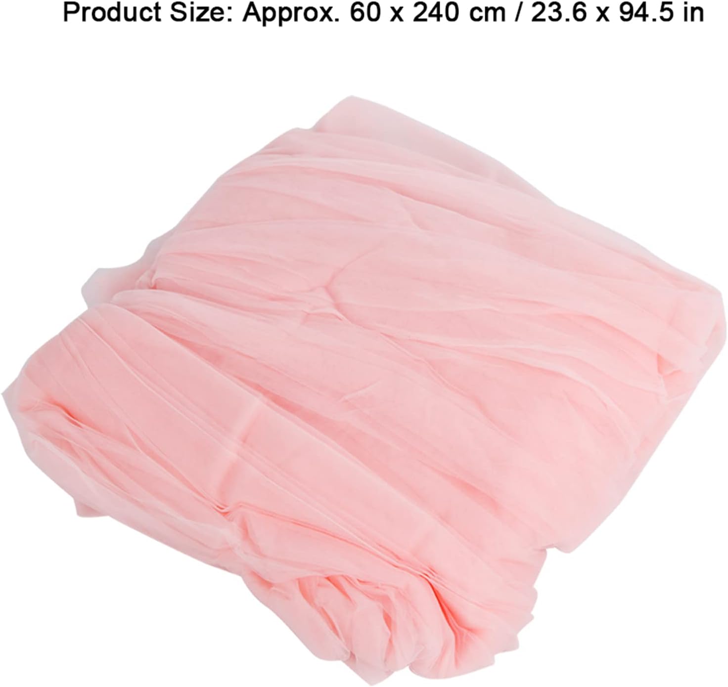 gernie M osquito Net, Elegant Dome Bed Canopy, Baby Crib Hanging Curtain with Hanging Kit, Soft Breathable Playing Tent Canopy, Princess Girls Room Decoration, 23.6 x 94.5inch ()