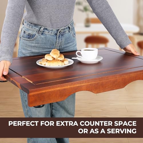 Tabla para Cocina de Madera Acacia de 30x22x2.5 pulgadas miniatura 6