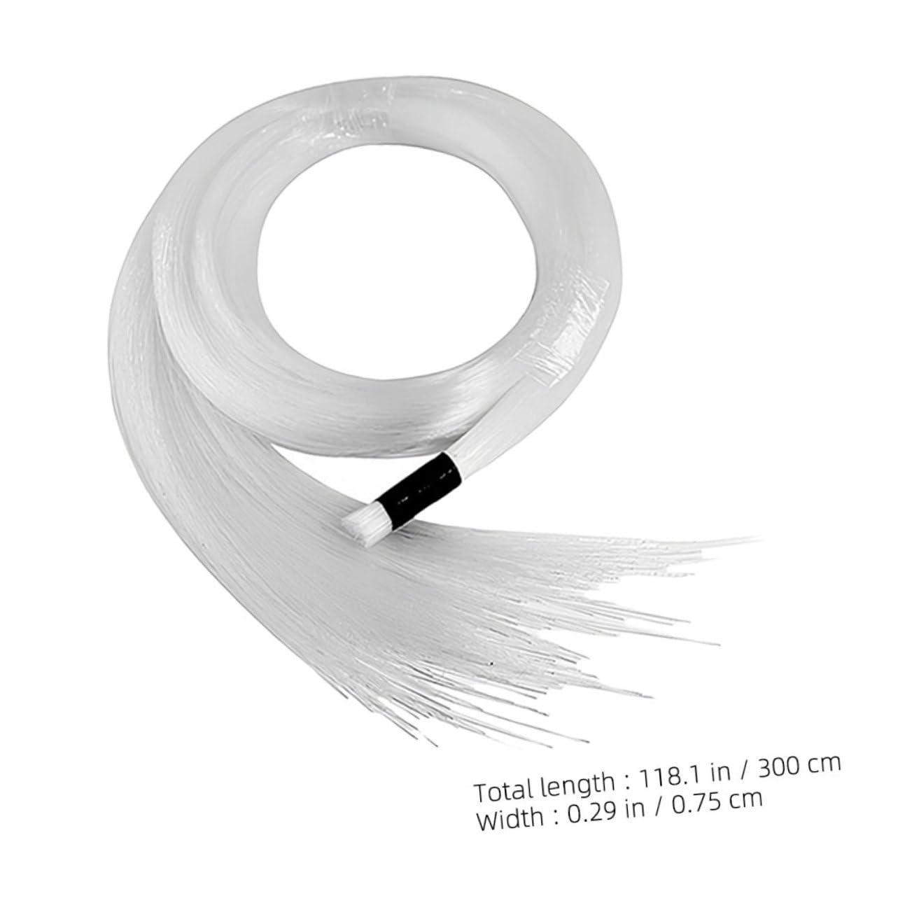Veemoon 100pcs Led Fiber Optic Light Ceiling Star Ambient Lighting Reusable Cables for and Outdoor Decoration