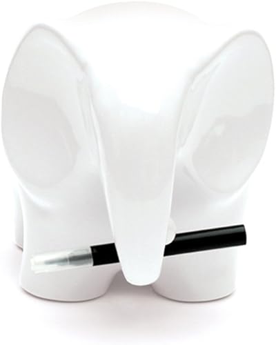 Miniatura 4 de Luckies of London White Board Elephant  Bloc de notas y pizarra de borrado en seco  Accesorios de escritorio de oficina para decoración novedosa de