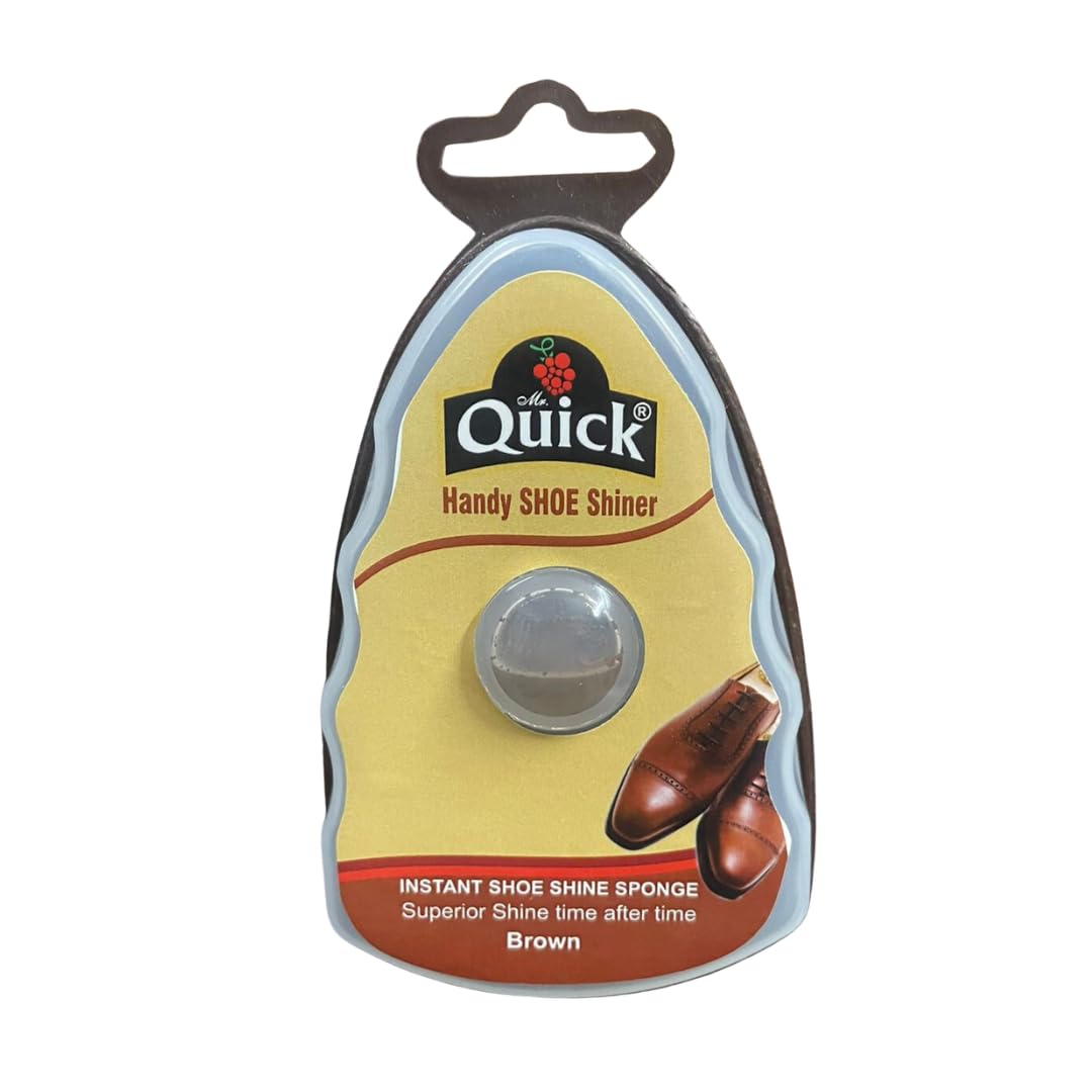 Color Zebra Quick Handy Shoe Shiner for Instant Shine | Leather Shoe Shiner | Brown | 1 PC (B0CYYSDCQP) Amazon Price History, Amazon Price Tracker